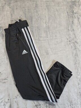 Vintage Adidas Warm Up Track Pants Size Small Fits Medium Black Gym Basketball